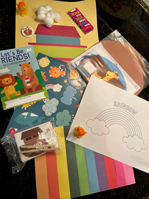 Month Supply of Activities for Bible Story Box